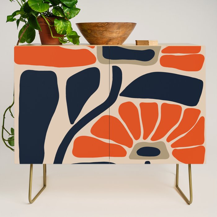 bold baby flower  Credenza Gallery Image 1