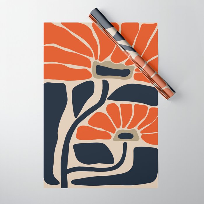 bold baby flower  Wrapping Paper Gallery Image 1
