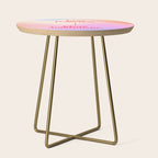 Less Perfection, More Authenticity Side Table Gallery Image 1