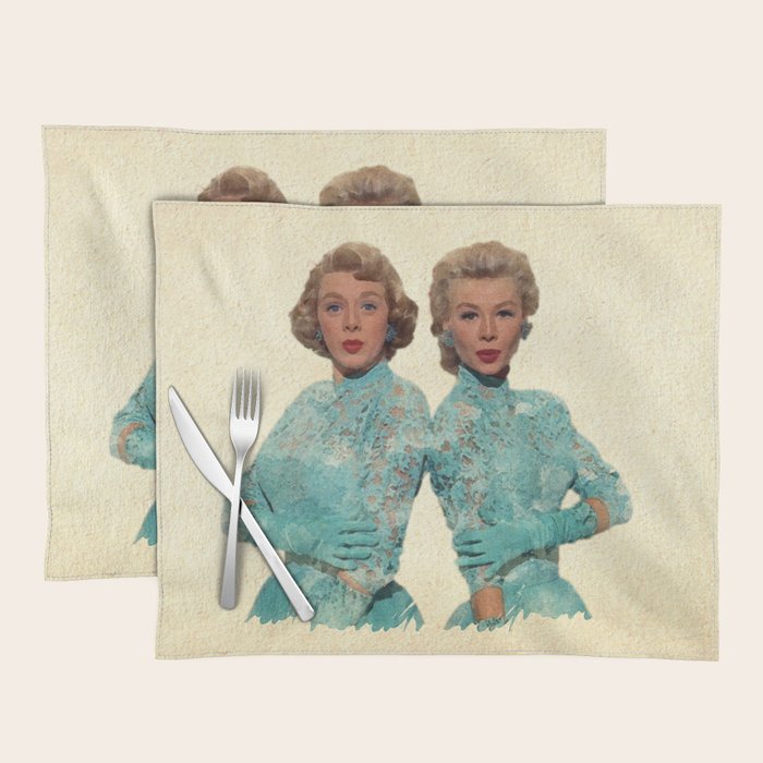 Two Different Faces... (Sisters) Placemat Gallery Image 1
