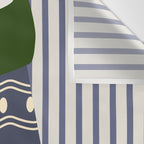 Christmas Stocking Blue Wall Tapestry Gallery Image 3