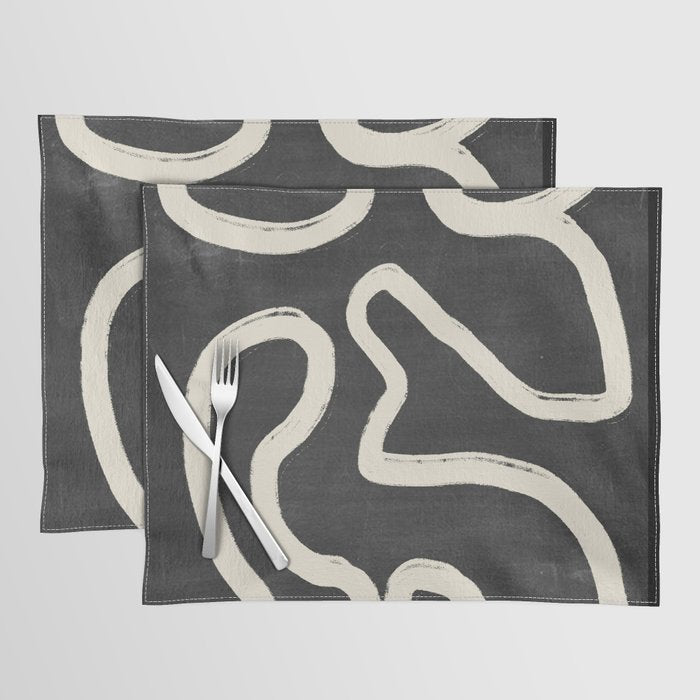 Abstract line art 63 Placemat Gallery Image 1