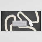 Abstract line art 63 Desk Mat Gallery Image 1