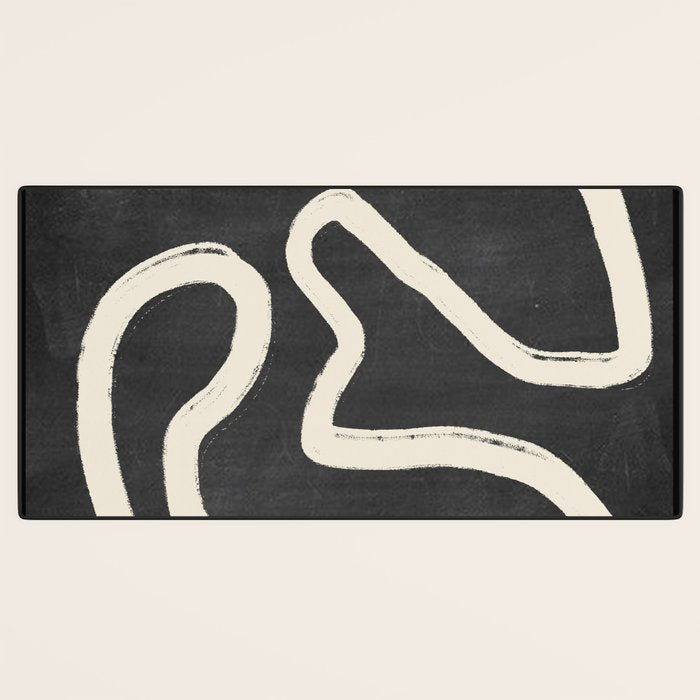 Abstract line art 63 Desk Mat Gallery Image 3