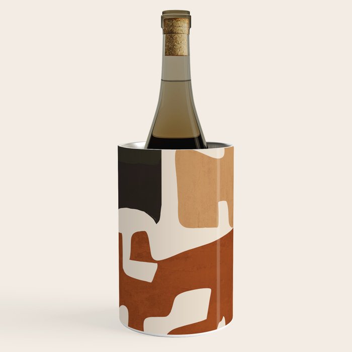 Modern Abstract Shapes 112 Wine Chiller Gallery Image 1