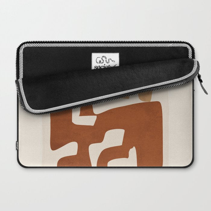 Modern Abstract Shapes 112 Laptop Sleeve Gallery Image 2