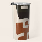 Modern Abstract Shapes 112 Travel Mug Gallery Image 3