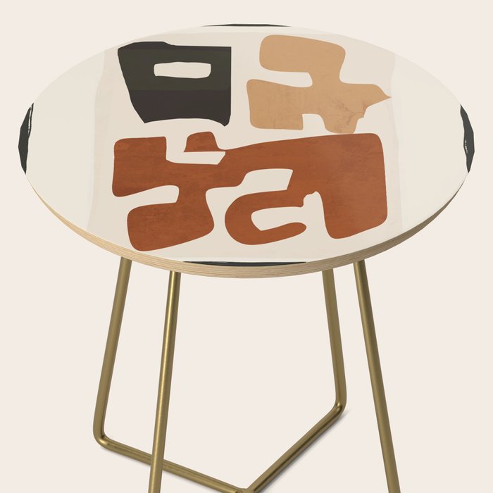 Modern Abstract Shapes 112 Side Table Gallery Image 2