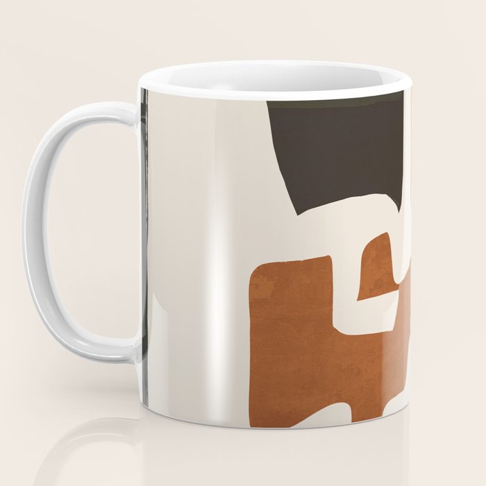 Modern Abstract Shapes 112 Coffee Mug Gallery Image 3