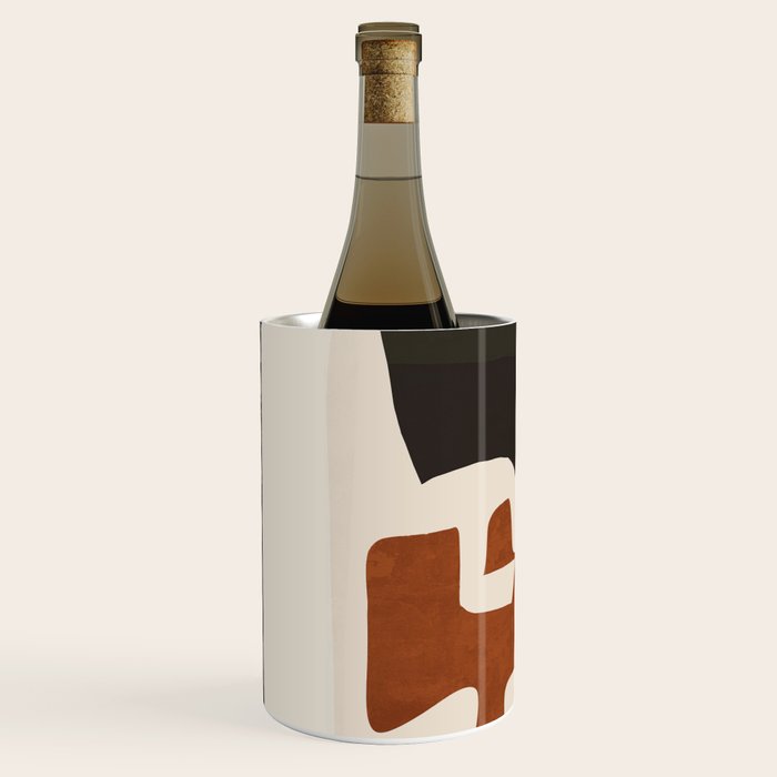 Modern Abstract Shapes 112 Wine Chiller Gallery Image 2