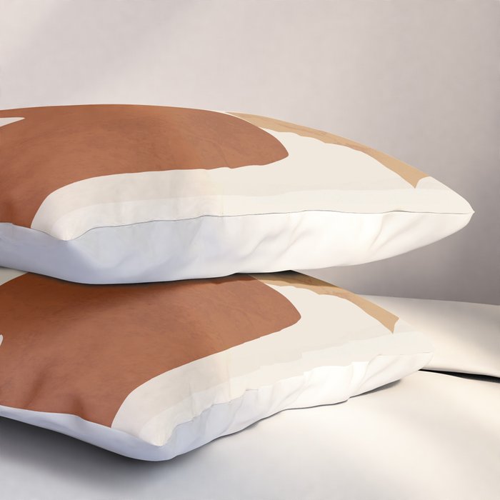 Modern Abstract Shapes 112 Pillow Sham Gallery Image 3