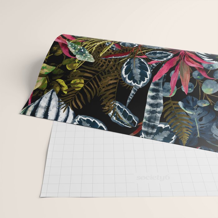 Tropical Night Garden  XX Wrapping Paper Gallery Image 2