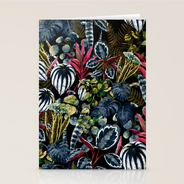 Tropical Night Garden  XX Stationery Card Gallery Image 2