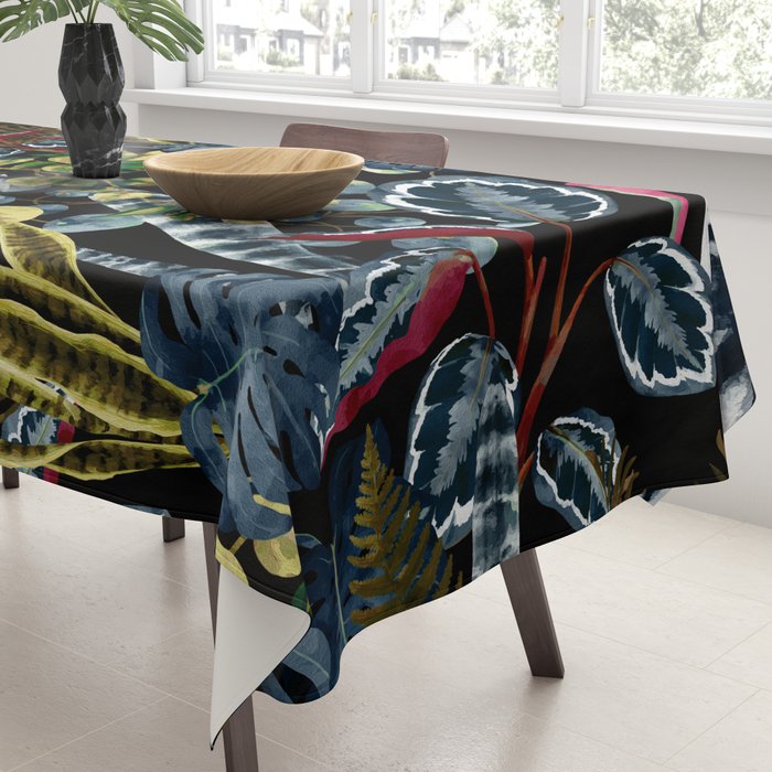 Tropical Night Garden  XX Tablecloth Gallery Image 3