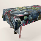 Tropical Night Garden  XX Tablecloth Gallery Image 1