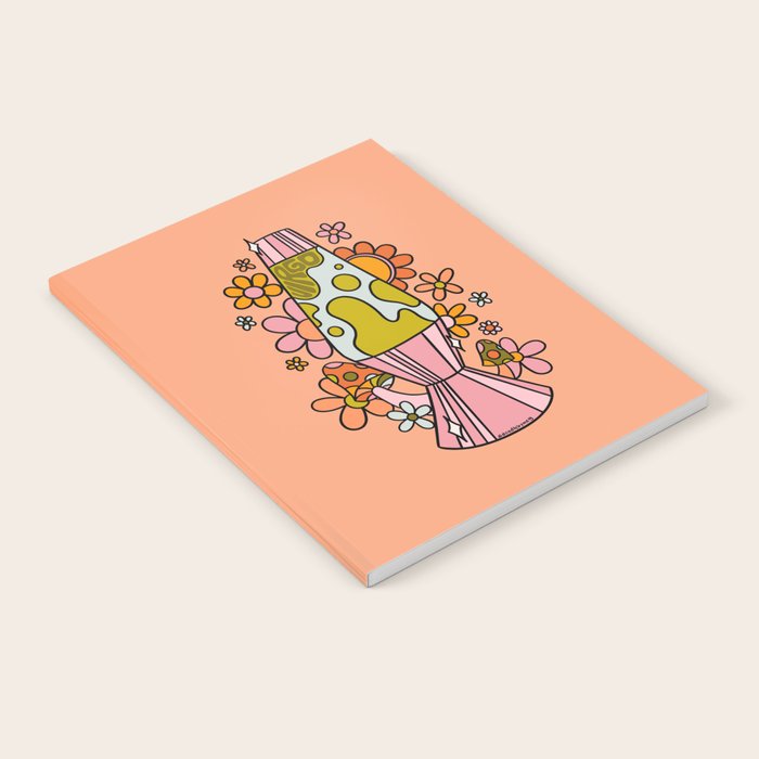 Virgo Lava Lamp Notebook Gallery Image 1