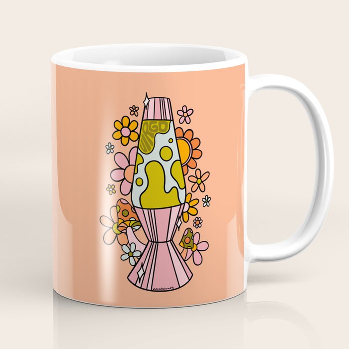 Virgo Lava Lamp Coffee Mug Gallery Image 1