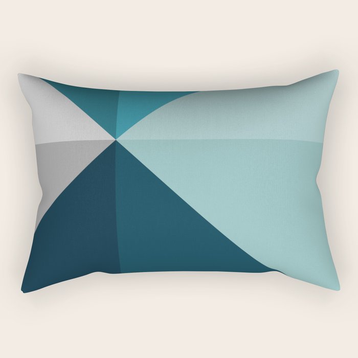 Geometric 1702 Rectangular Pillow Gallery Image 1