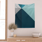 Geometric 1702 Wall Tapestry Gallery Image 2