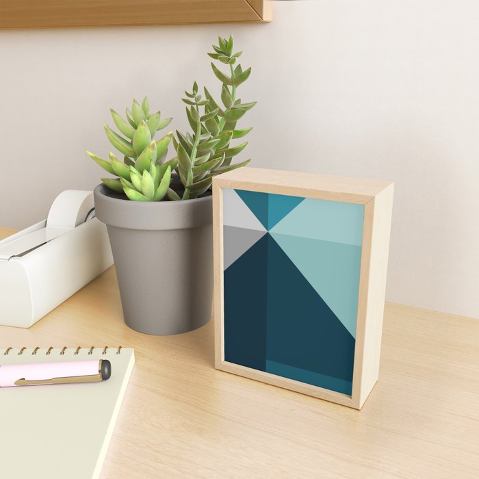 Geometric 1702 Mini Art Print Gallery Image 2