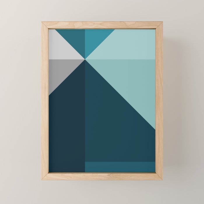Geometric 1702 Mini Art Print Gallery Image 1