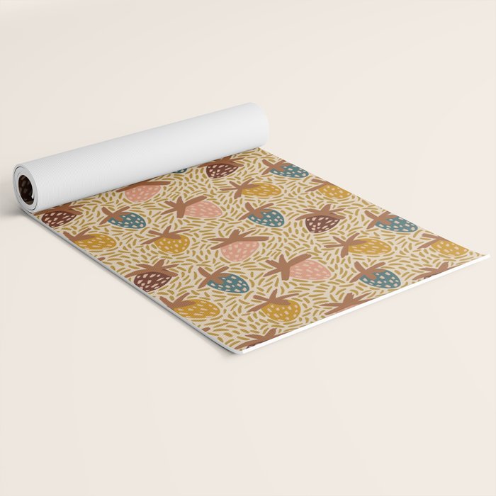 Strawberries Yoga Mat Gallery Image 2
