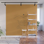 Tell The Story Of The Mountain You Climbed. Wall Mural Gallery Image 1