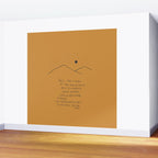 Tell The Story Of The Mountain You Climbed. Wall Mural Gallery Image 2