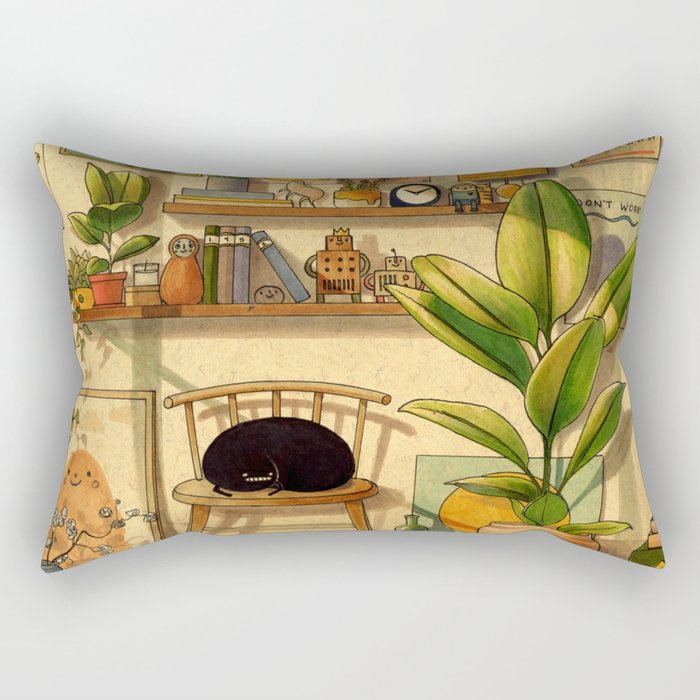 Afternoon Sun Rectangular Pillow Gallery Image 2