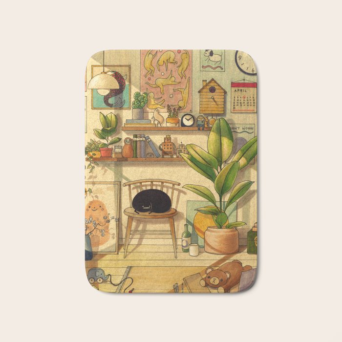 Afternoon Sun Bath Mat Gallery Image 1