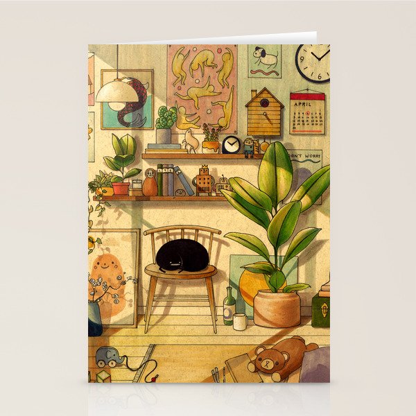 Afternoon Sun Stationery Card Gallery Image 2