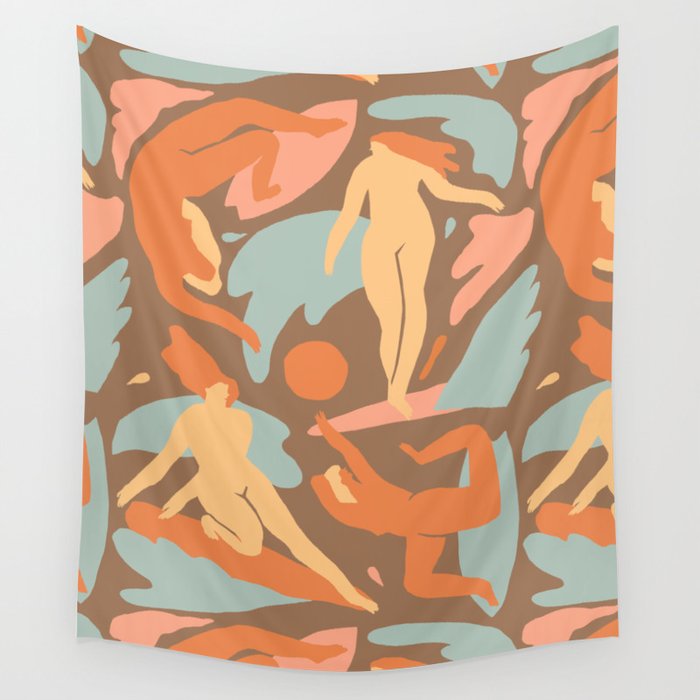 Flow pattern Wall Tapestry Gallery Image 4