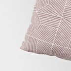 bohemian geometric tiles - mauve Pillow Sham Gallery Image 4