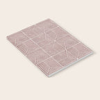 bohemian geometric tiles - mauve Notebook Gallery Image 2