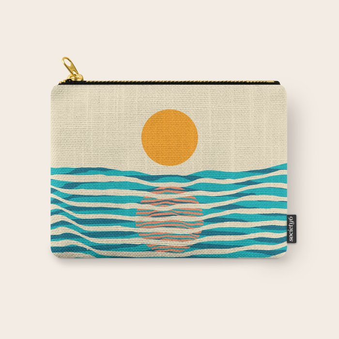 Ocean current Carry All Pouch Gallery Image 1