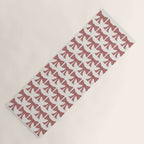 Vintage Bows III Pink Yoga Mat Gallery Image 1