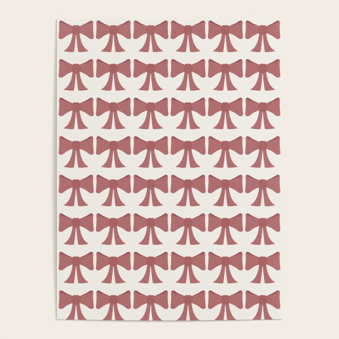 Vintage Bows III Pink Poster Gallery Image 4