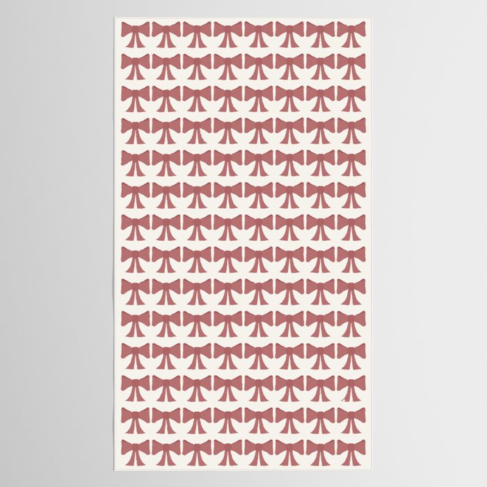 Vintage Bows III Pink Tablecloth Gallery Image 2