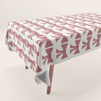 Vintage Bows III Pink Tablecloth Gallery Image 1