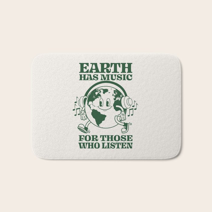 Earth Silent Disco Bath Mat Gallery Image 1