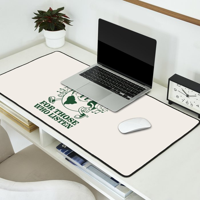 Earth Silent Disco Desk Mat Gallery Image 2