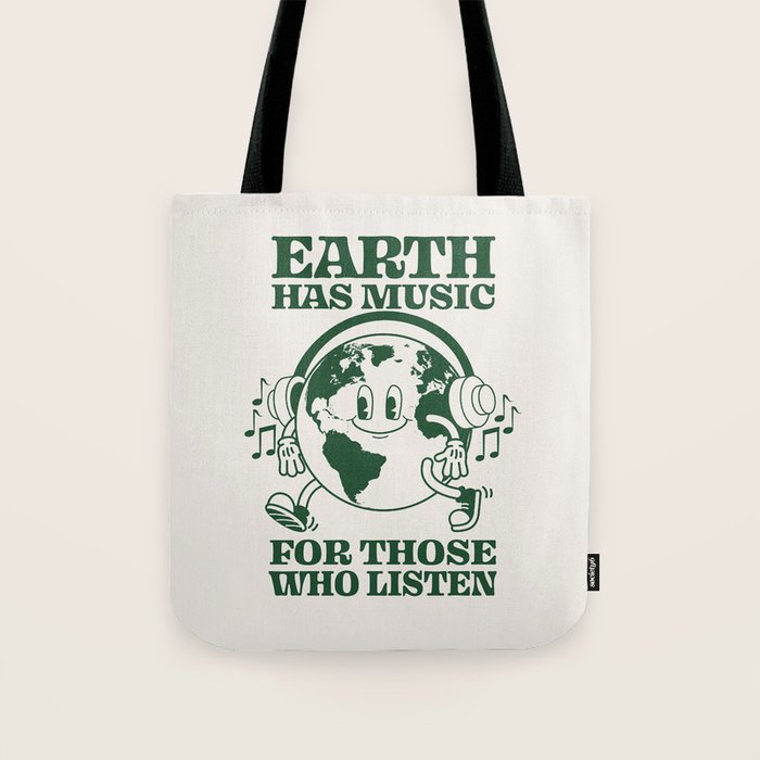 Earth Silent Disco Tote Bag Gallery Image 1