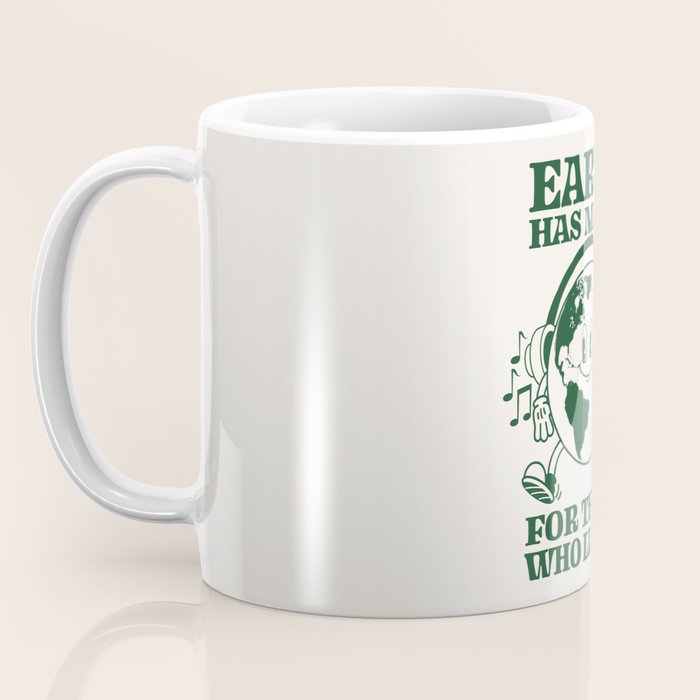 Earth Silent Disco Coffee Mug Gallery Image 3