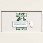 Earth Silent Disco Desk Mat Gallery Image 1