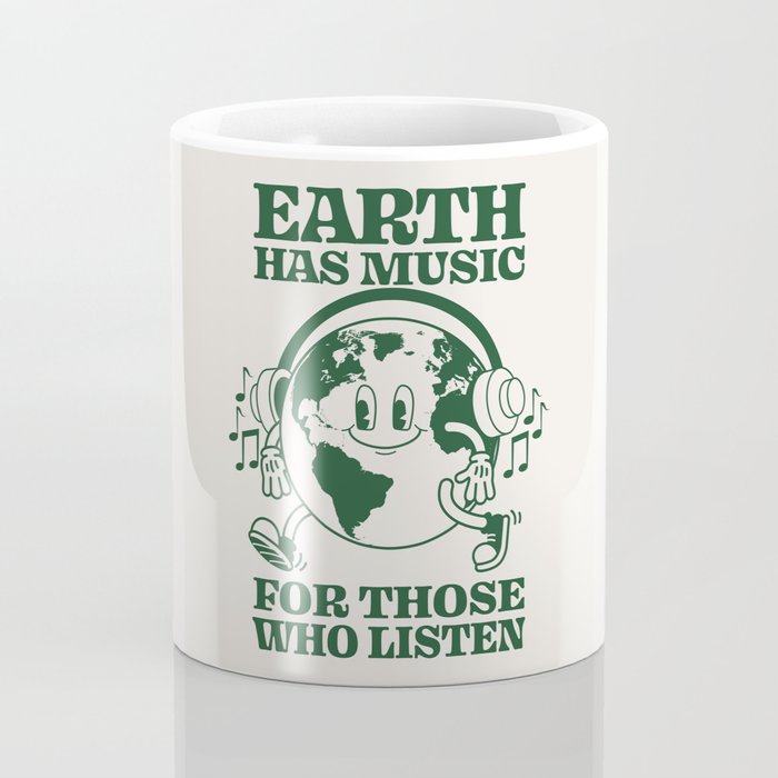 Earth Silent Disco Coffee Mug Gallery Image 4