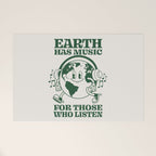 Earth Silent Disco Welcome Mat Gallery Image 1