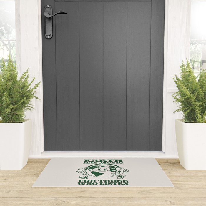 Earth Silent Disco Welcome Mat Gallery Image 3