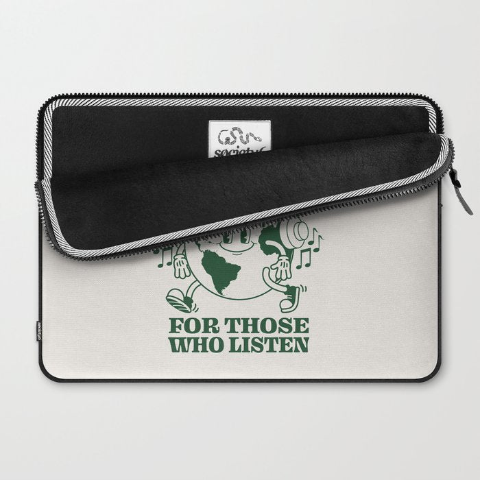 Earth Silent Disco Laptop Sleeve Gallery Image 2