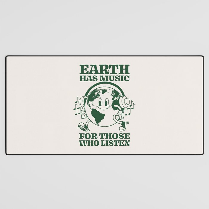 Earth Silent Disco Desk Mat Gallery Image 3