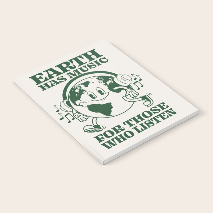 Earth Silent Disco Notebook Gallery Image 2